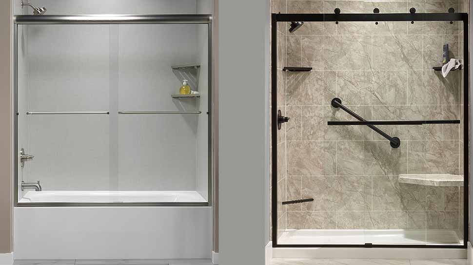 Tub to Shower Conversions